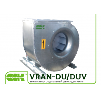 Вентилятор радіальний димовидалення VRAN-DU/DUV